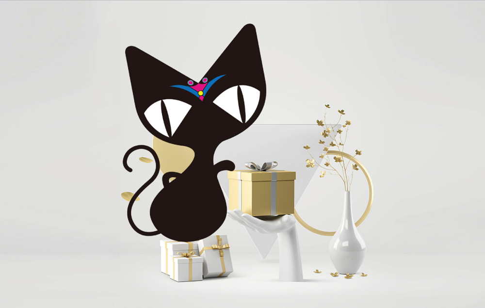 隱形眼鏡連鎖品牌LOGO升級-貓目家MOMU企業形象設計