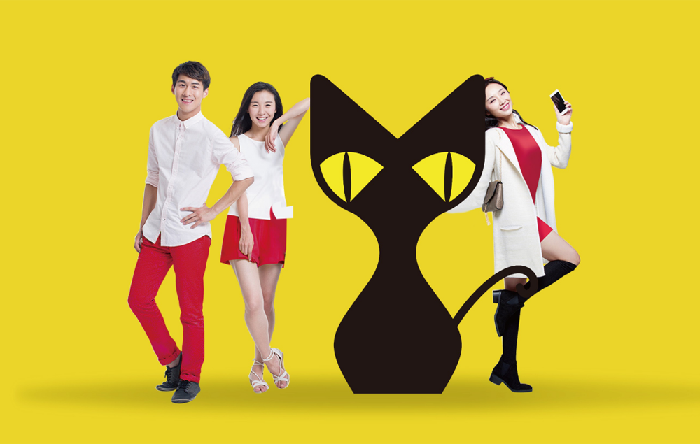 隱形眼鏡連鎖品牌LOGO升級-貓目家MOMU企業形象設計